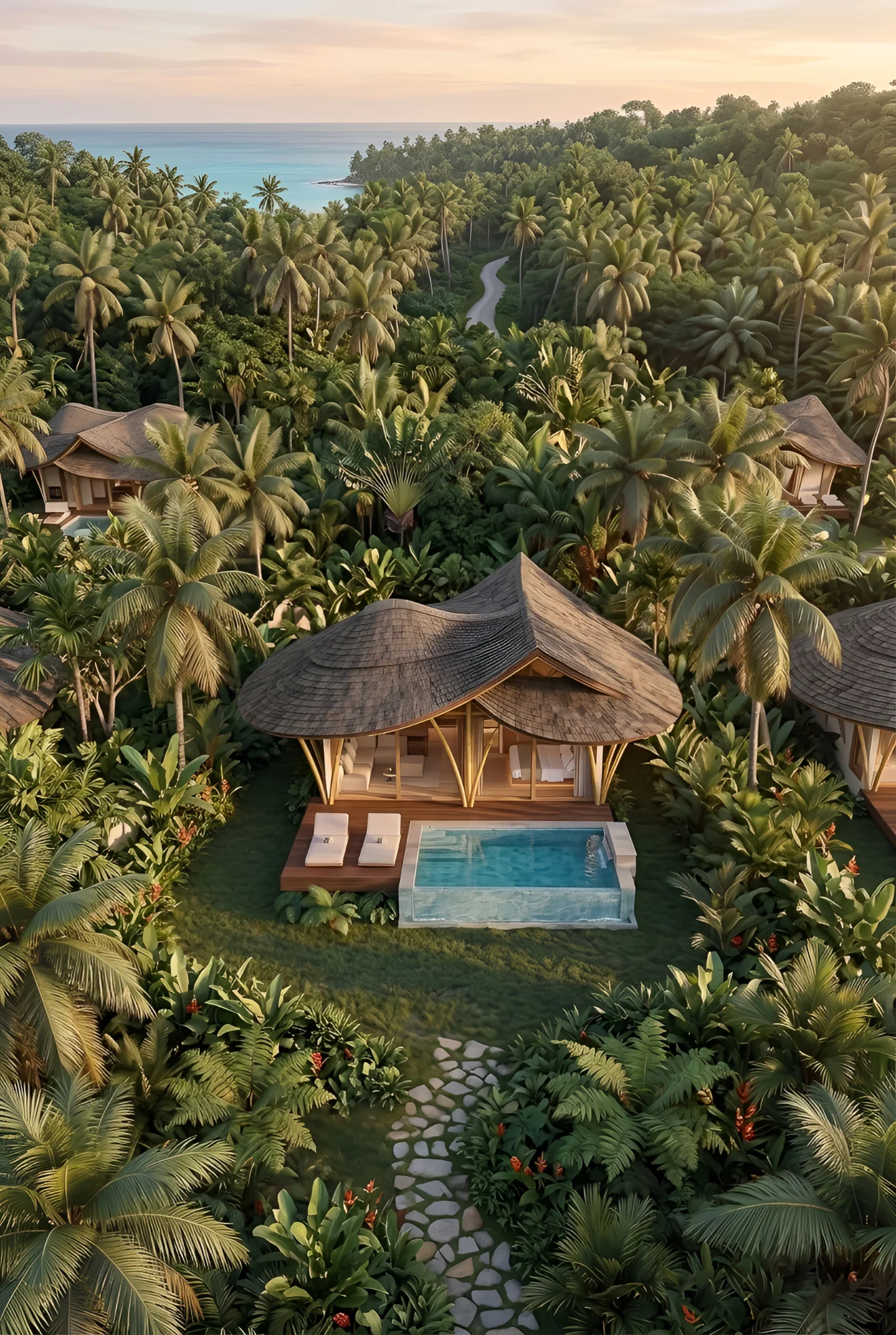 Villa Dune floor plan