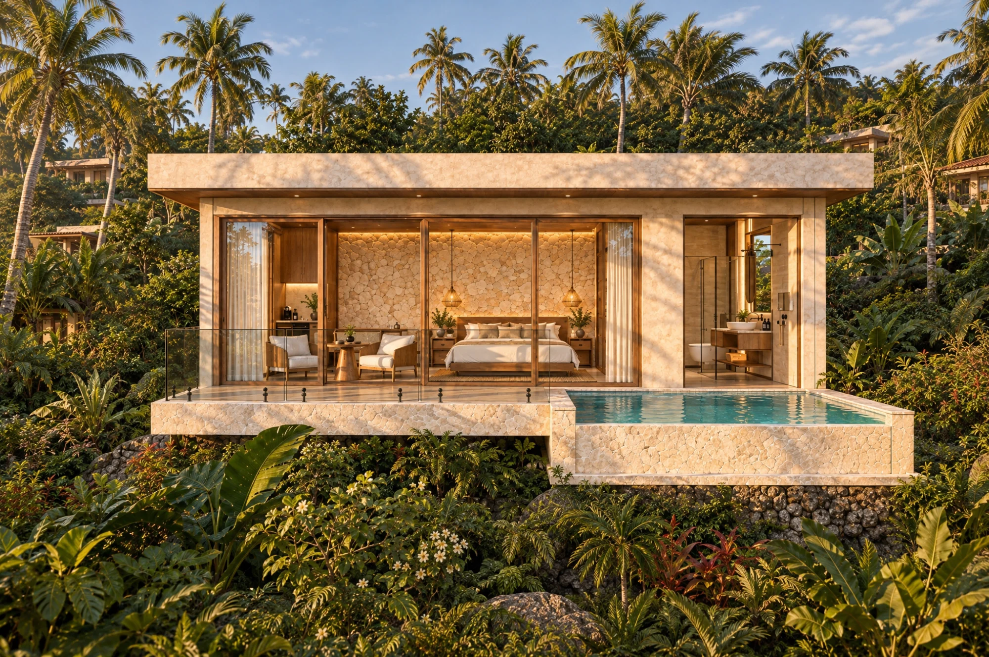 Villa Santai, turnkey villa model by Lawang