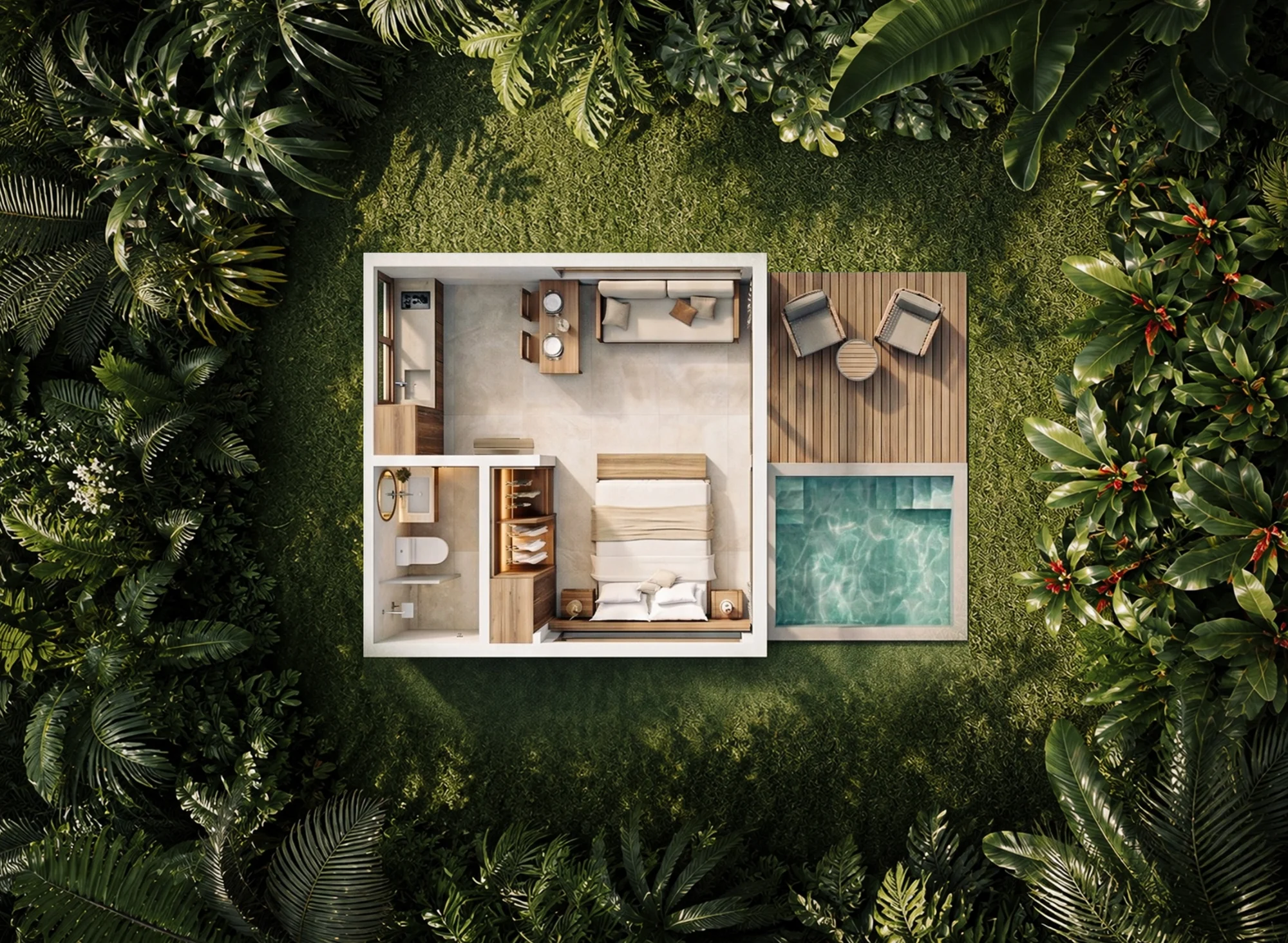 Villa Dali floor plan
