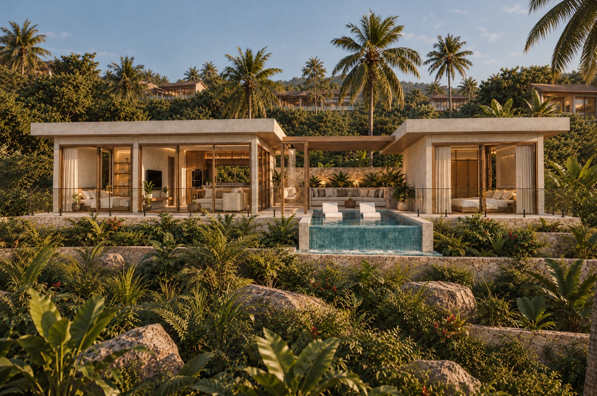 Villa Marapu, turnkey villa model by Lawang